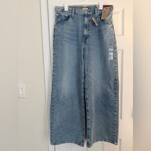 Levi's Light Blue Cinch Baggy Jeans